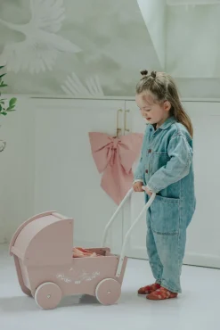 Krea Dukkevogn Rose- Dukkevogne & Senge