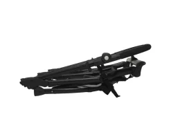 BASSON Duo Twin klapvogn Antracit- Søskende/Tvillingevogne