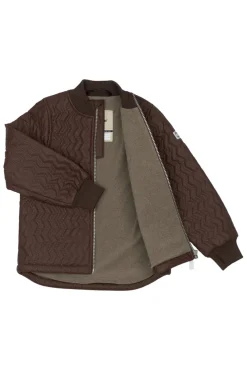 Mikk-Line Duvet Fleece Sæt - French roast- Termotøj