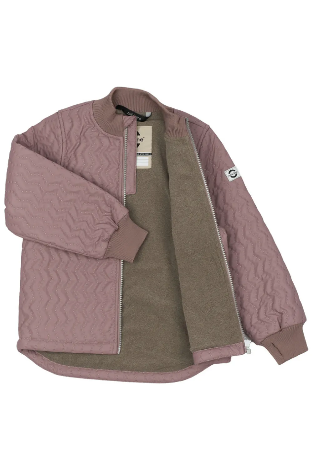 Mikk-Line Duvet Fleece Sæt - Twilight mauve- Termotøj