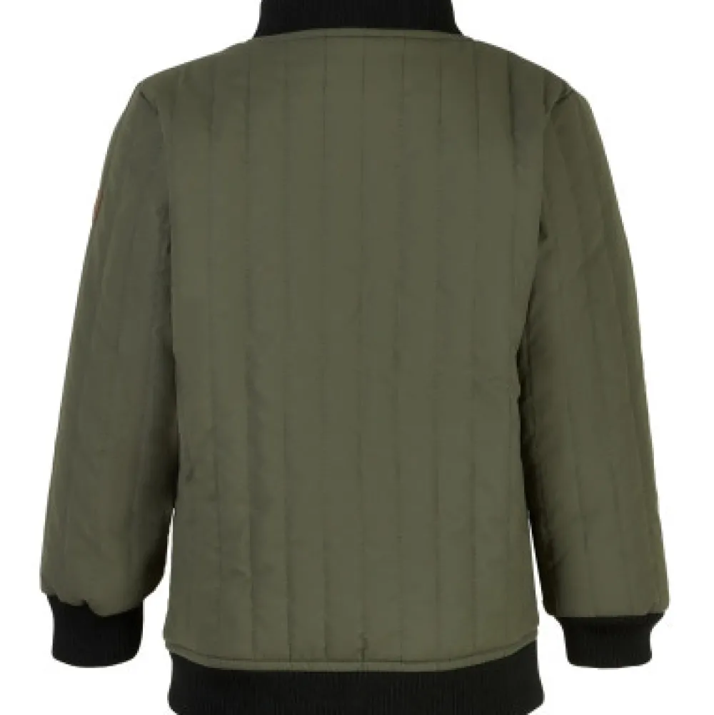 Mikk-Line Duvet jakke - DUSTYOLIVE- Termotøj