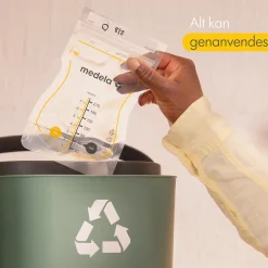 Medela Easy Pour opbevaringsposer til brystmælk, 50 stk- Madopbevaring|Brystpumper