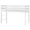 Hoppekids ECO Comfort halvhøj seng 70x160 cm. - hvid-Børn Juniorsenge