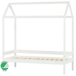 Hoppekids ECO Comfort Husseng 70x160 cm. - hvid-Børn Juniorsenge