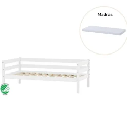 Hoppekids ECO Comfort Juniorseng med madras - 70x160 cm. - hvid-Børn Pakkeløsninger|Juniorsenge