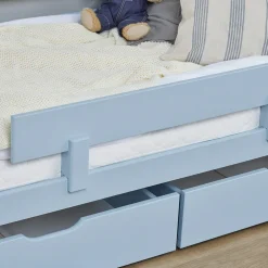 Hoppekids ECO Comfort Sengehest 70x160 cm. - dream blue-Børn Sengeheste