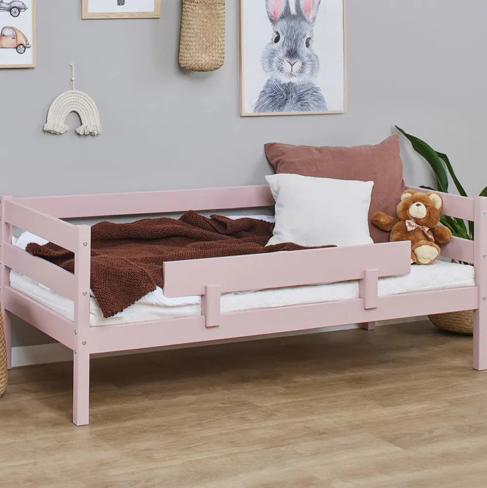 Hoppekids ECO Comfort Sengehest 70x160 cm. - pale rose-Børn Sengeheste