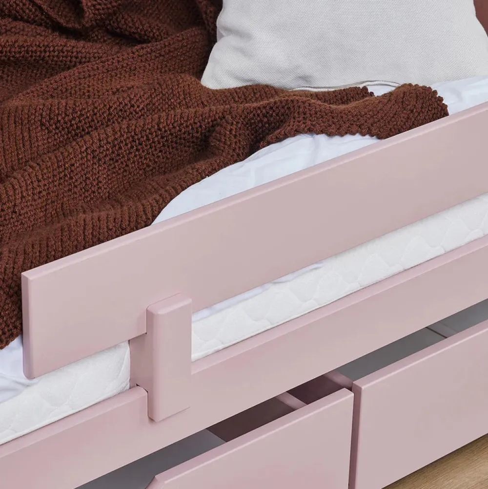 Hoppekids ECO Comfort Sengehest 70x160 cm. - pale rose-Børn Sengeheste