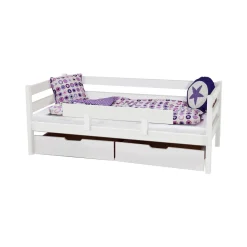 Hoppekids ECO Comfort Sengehest 70x160 cm. - hvid-Børn Sengeheste