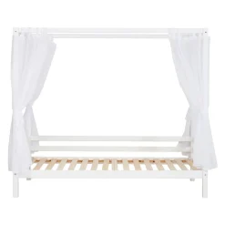 Hoppekids ECO Dream Himmelseng 70x160 cm. - hvid-Børn Juniorsenge