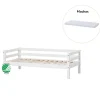 Hoppekids ECO Dream Juniorseng hvid med madras 70x160 cm. - hvid-Børn Juniorsenge