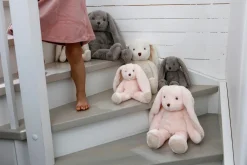 Teddykompaniet Ecofriends Bunnies - Svea, Lyserød i lille- Bamser