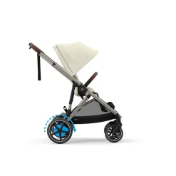 Cybex E-Gazelle S - Seashell Beige | light beige- Klapvogne Med Flade Sæder