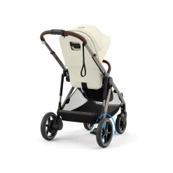 Cybex E-Gazelle S - Seashell Beige | light beige- Klapvogne Med Flade Sæder