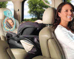 Bright Starts Elefant spejl- Legetøj Til Barnevogne & Autostole|Babyspejle