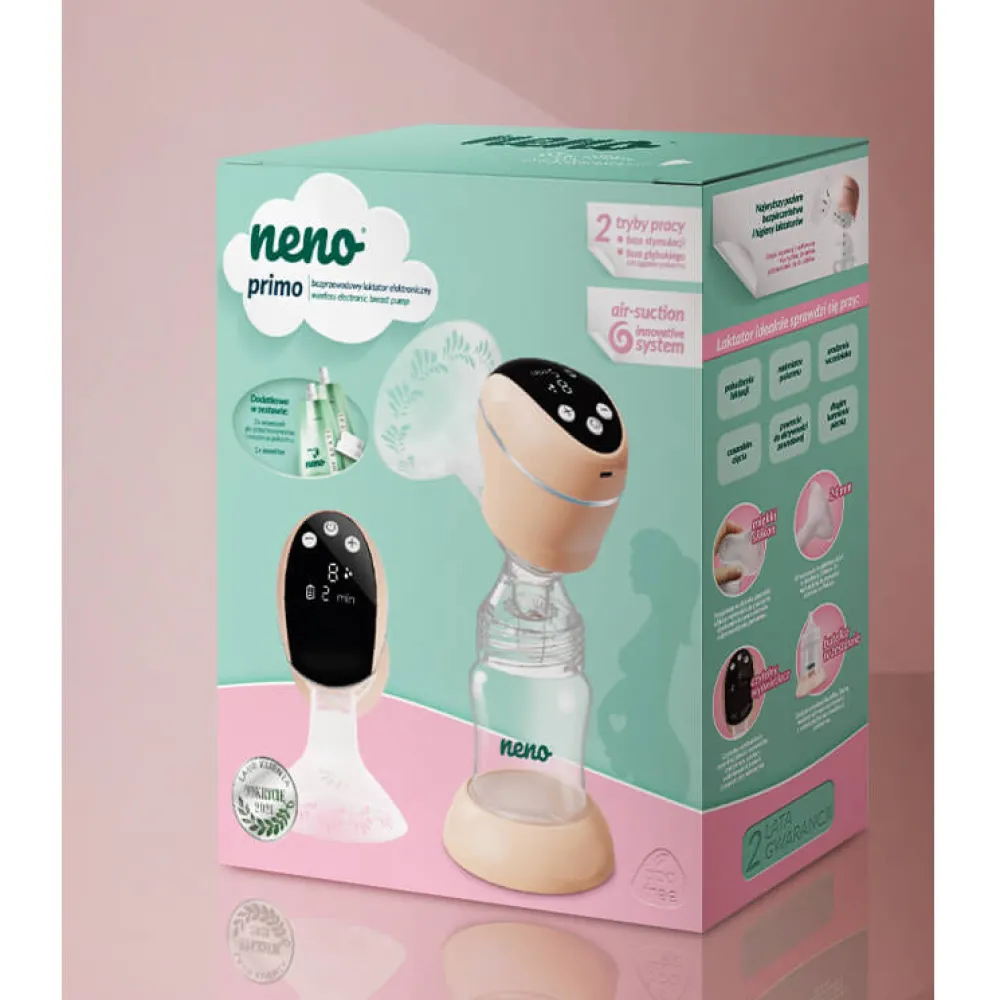 NENO Elektrisk brystpumpe single trådløs, primo- Brystpumper