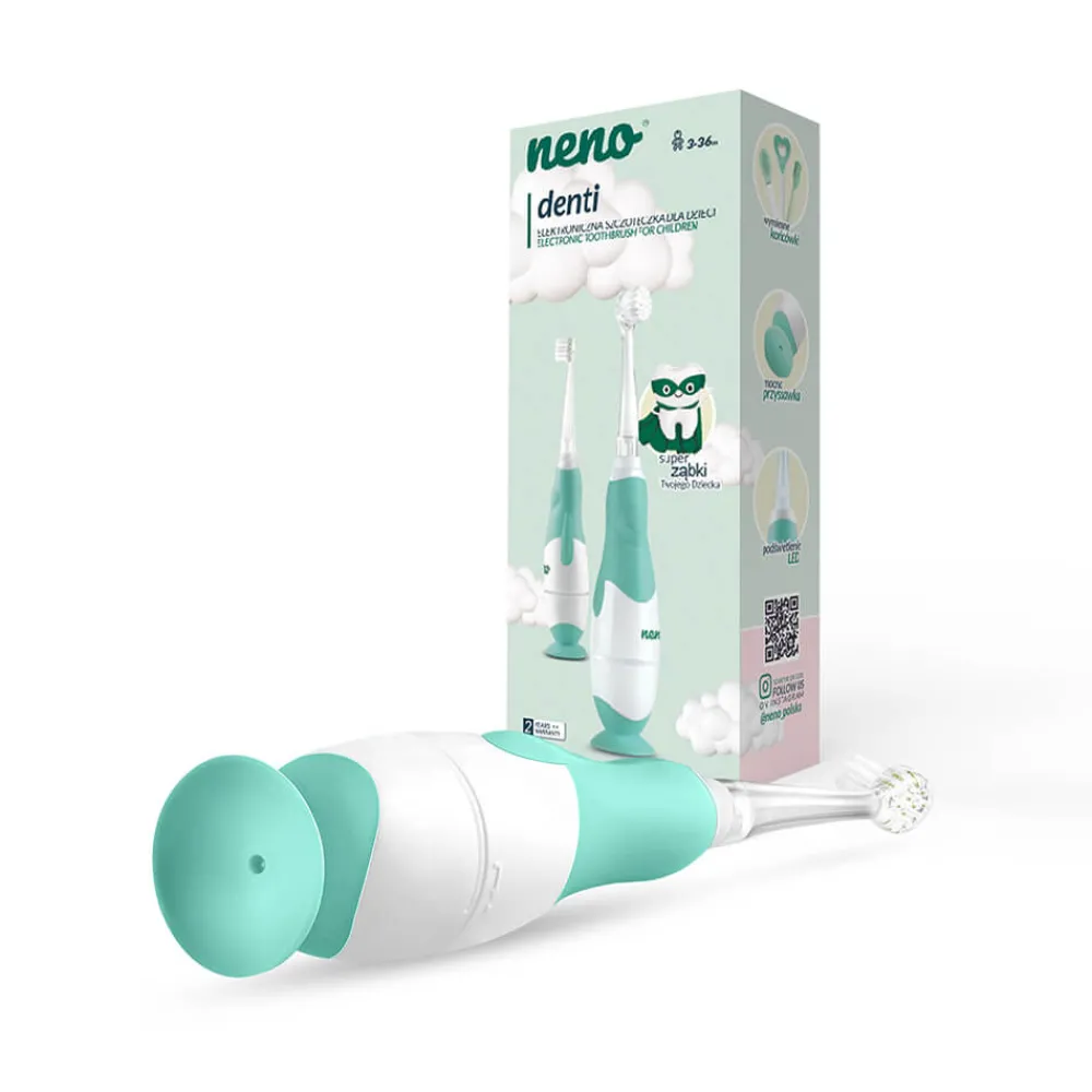 NENO Elektrisk tandbørste til baby, denti- Plejeartikler Til Baby