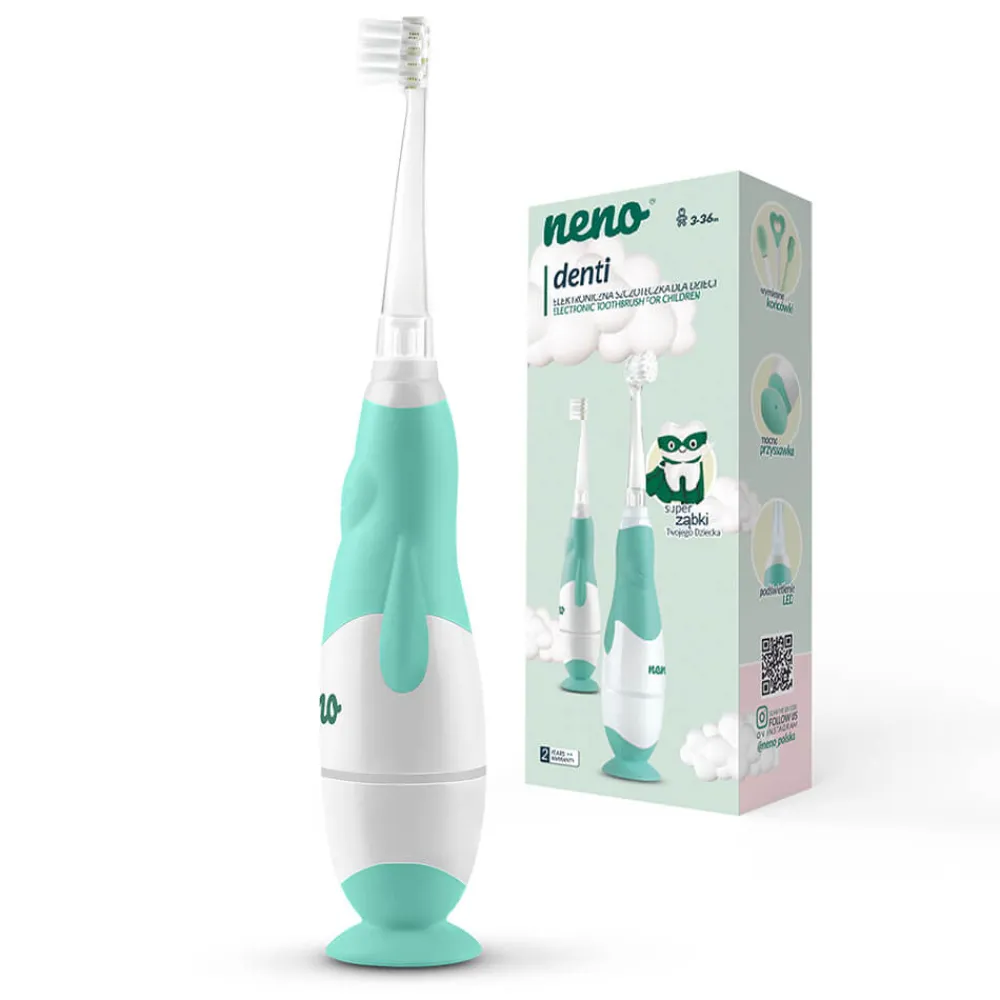 NENO Elektrisk tandbørste til baby, denti- Plejeartikler Til Baby