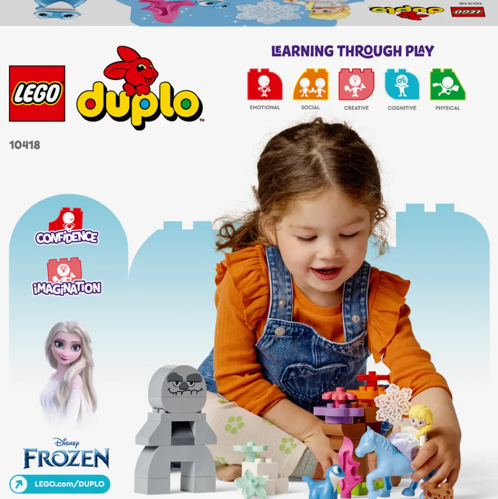 LEGO Duplo Elsa og Bruni i Den fortryllede skov 10418 LEGO® DUPLO®- Lego