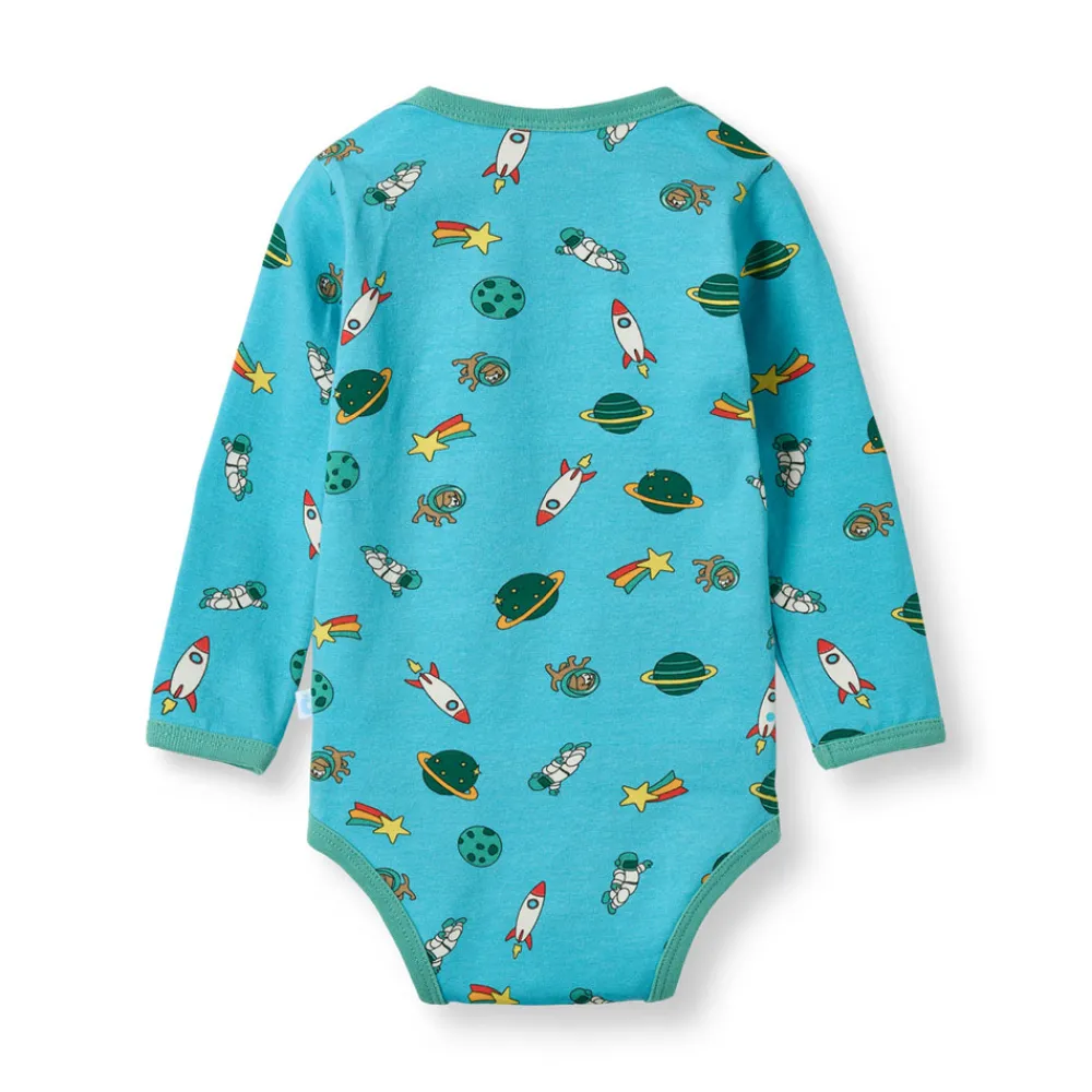 Småfolk Elstar Langærmet Body - Petit four- Bodystocking Langærmet