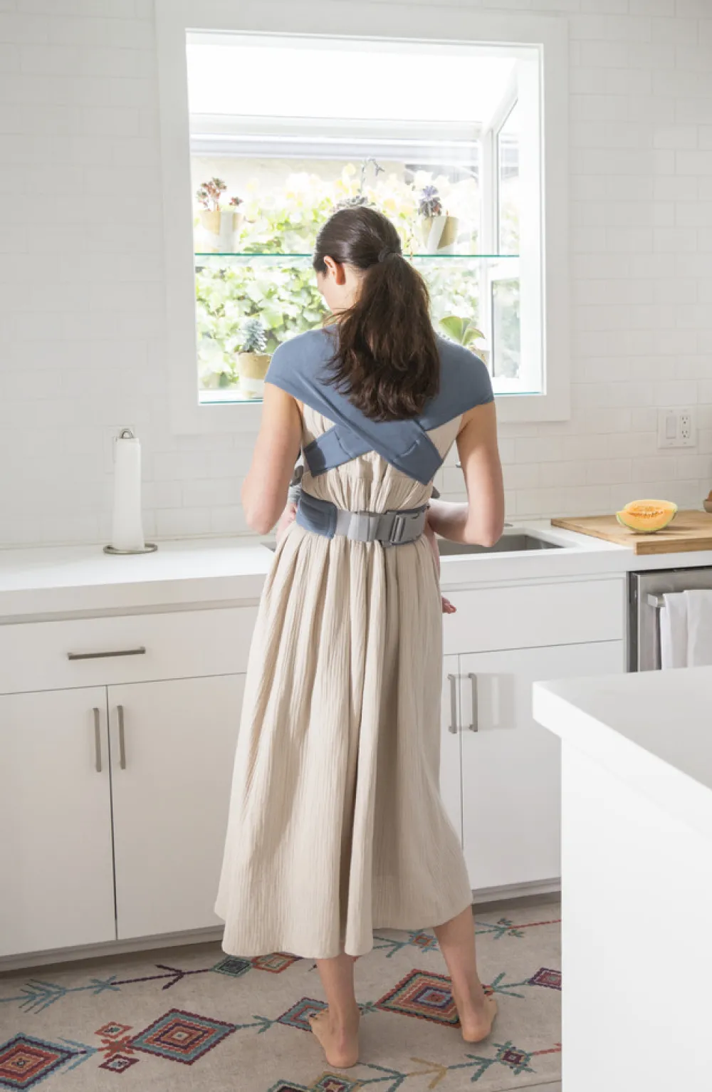 Ergobaby Embrace - oxford blue- Bæreseler & Vikler