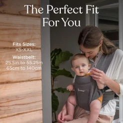 Ergobaby Embrace - oxford blue- Bæreseler & Vikler