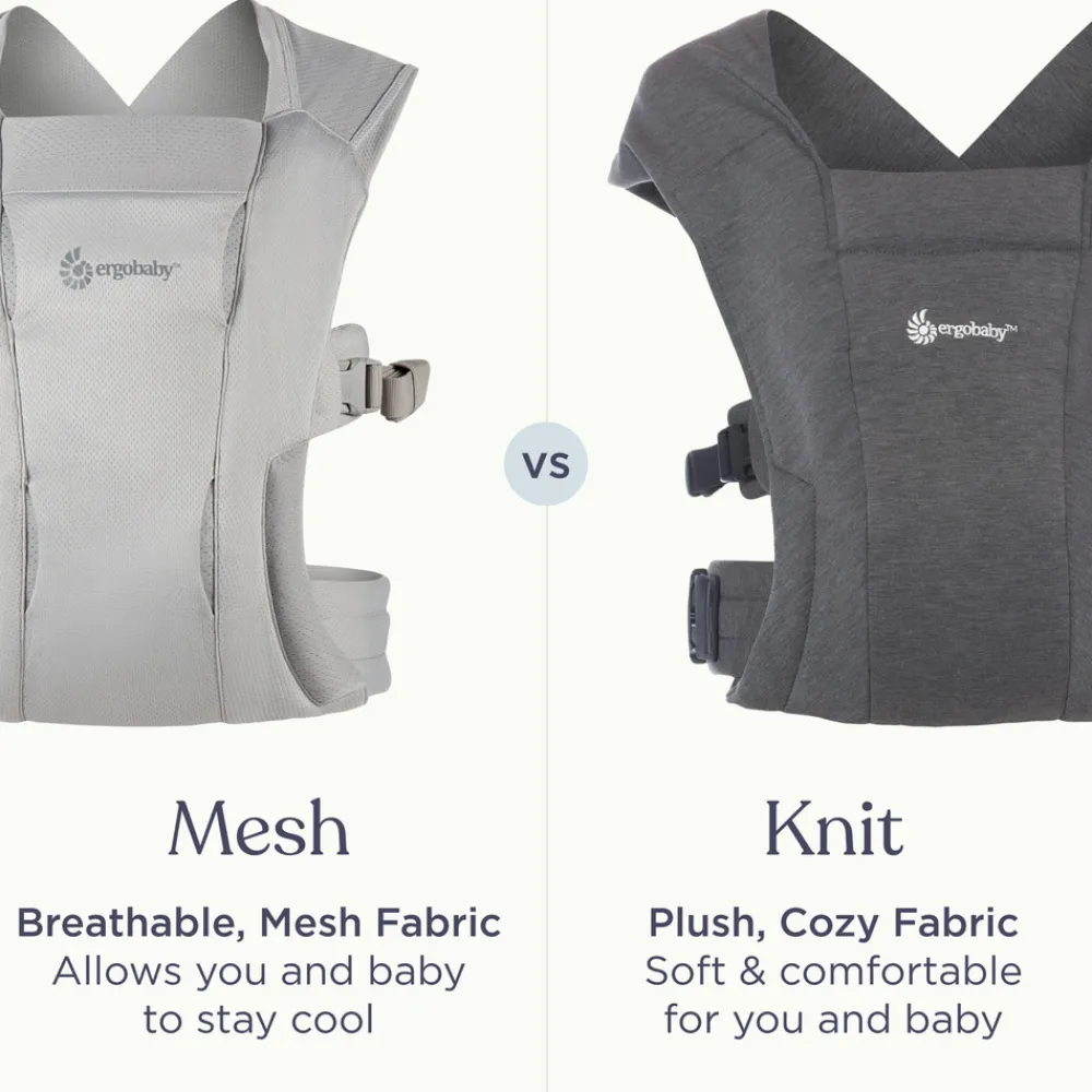 Ergobaby Embrace soft air mesh - blue- Bæreseler & Vikler