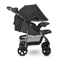 Lionelo Emma Plus klapvogn - stone- Klapvogne Med Flade Sæder