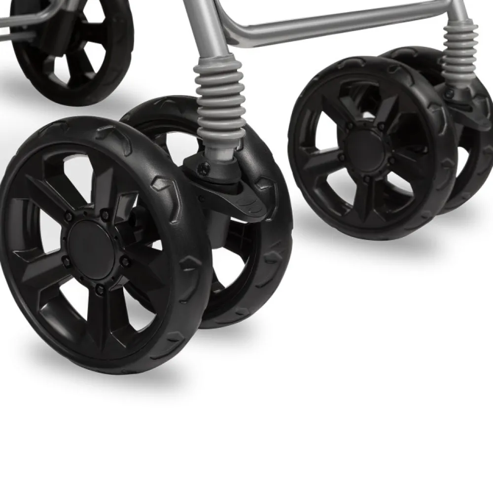 Lionelo Emma Plus klapvogn - stone- Klapvogne Med Flade Sæder