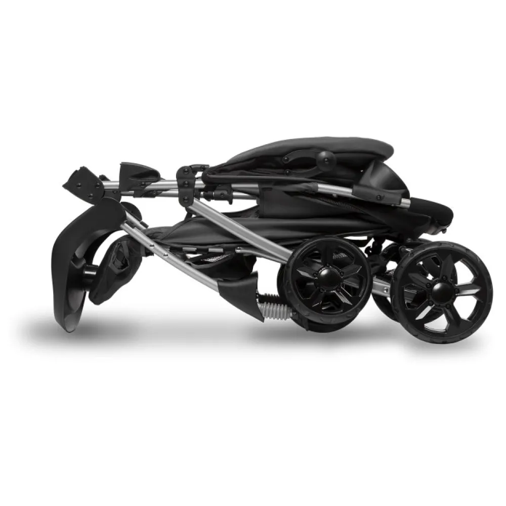 Lionelo Emma Plus klapvogn - stone- Klapvogne Med Flade Sæder