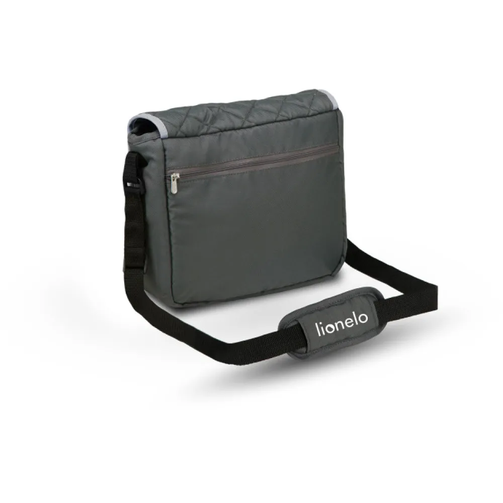 Lionelo Emma Plus klapvogn - stone- Klapvogne Med Flade Sæder