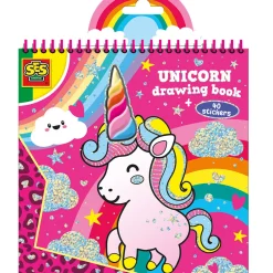 Ses Creative Enhjørninge malebog- Aktivitets- & Malebøger