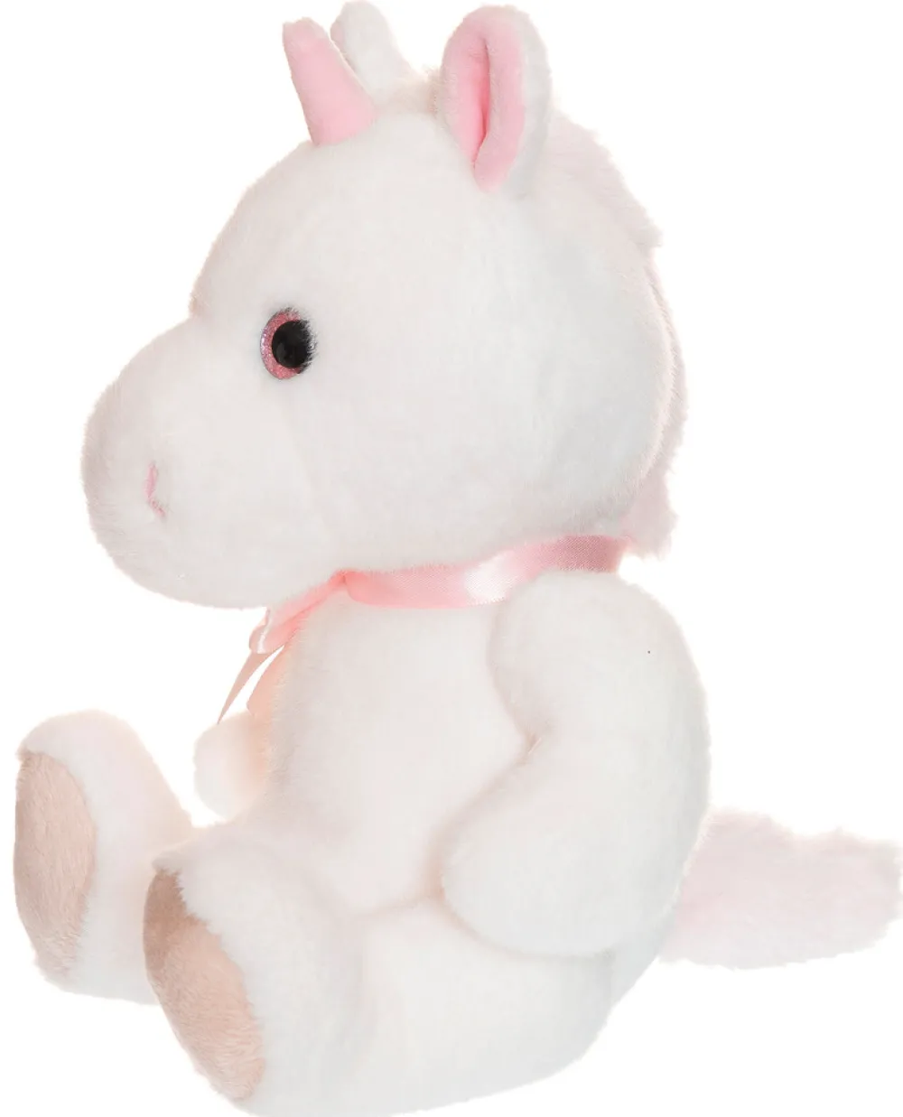 Teddykompaniet Enhjørningen Elsie, plysdyr hvid, 20 cm- Bamser