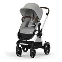 Cybex Eos Lux - Stone Grey- Kombivogne Med Ergonomiske Sæder