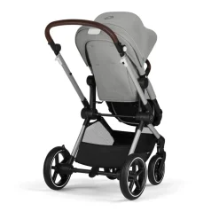 Cybex Eos Lux - Stone Grey- Kombivogne Med Ergonomiske Sæder
