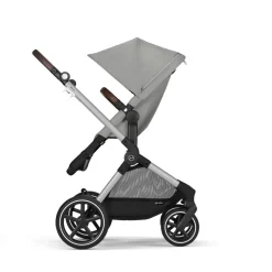 Cybex Eos Lux - Stone Grey- Kombivogne Med Ergonomiske Sæder