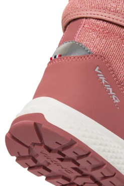 Viking Equip Glitter Warm WP Pull on - Pink- Vinterstøvler