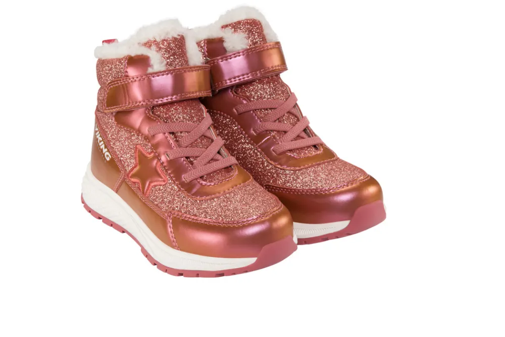 Viking Equip Star Warm WP 1V SL - Pink- Vinterstøvler