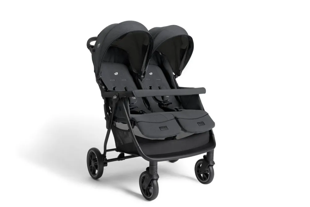Joie Estrella W/ RC - Ebony- Klapvogne Med Flade Sæder