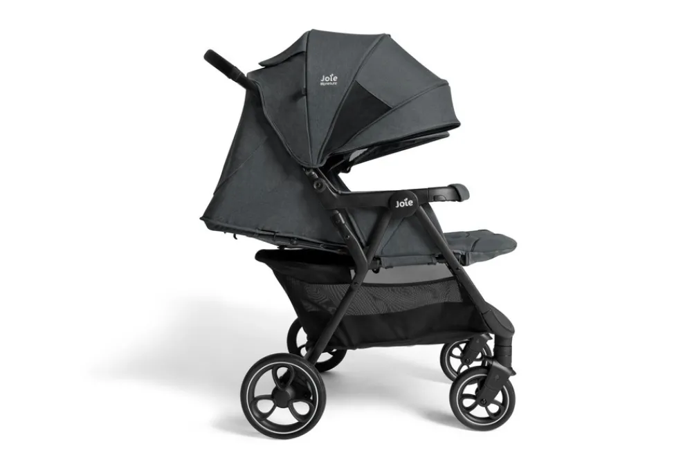 Joie Estrella W/ RC - Ebony- Klapvogne Med Flade Sæder