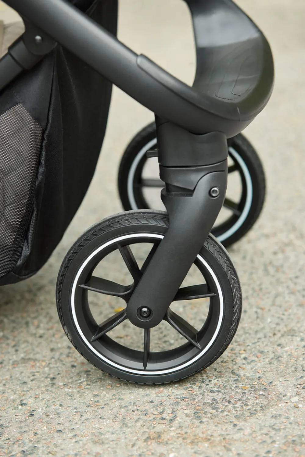 Odder Evoke Klapvogn - sort- Klapvogne Med Flade Sæder