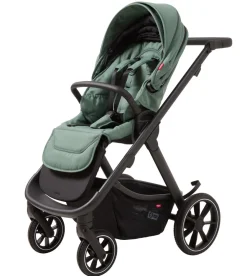 Odder Evoke Klapvogn inkl. regnslag - grøn- Klapvogne Med Flade Sæder