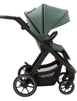 Odder Evoke Klapvogn inkl. regnslag - grøn- Klapvogne Med Flade Sæder
