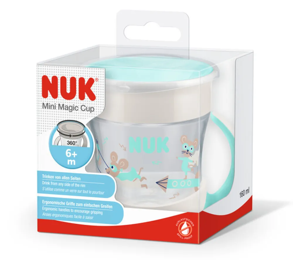 NUK Evolution Mini Magic Cup Neutral- Træningskopper Og Flasker