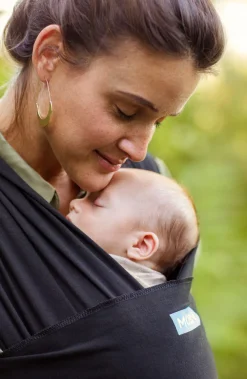 Moby Evolution strækvikle - black- Bæreseler & Vikler