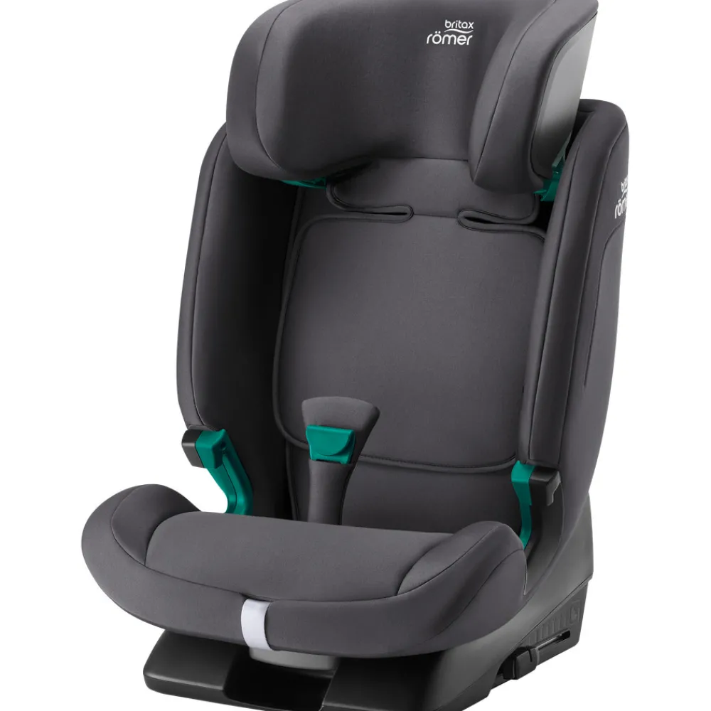 Britax Römer Evolvafix - midnight grey- Autostole 76-150 Cm (15 Mdr.-12 År)