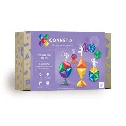 CONNETIX Expansion Pack - magnetsæt 36 dele - rainbow- Magnetlegesæt