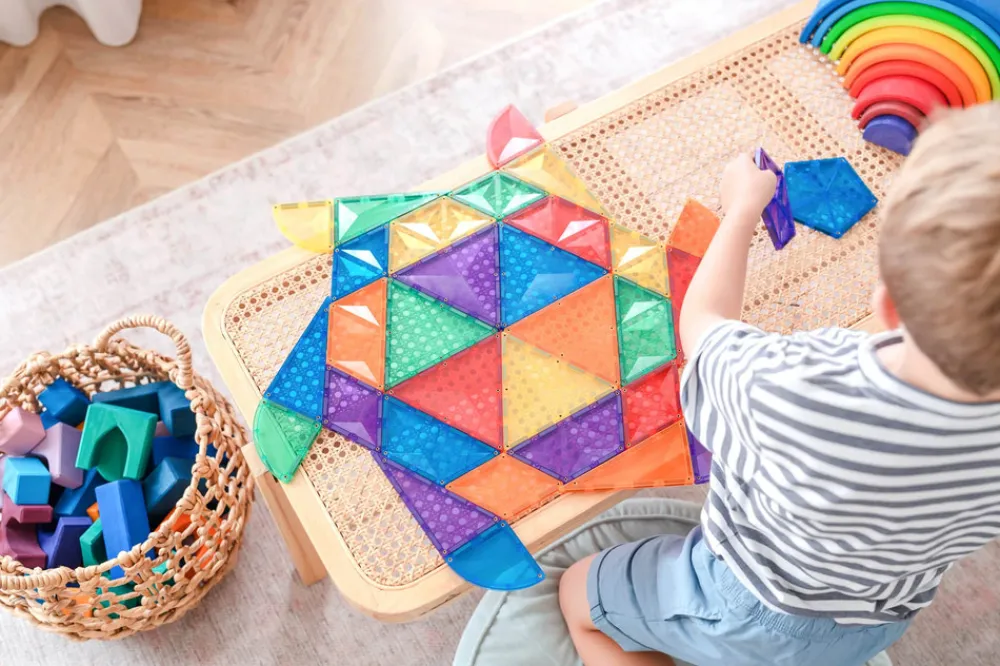 CONNETIX Expansion Pack - magnetsæt 36 dele - rainbow- Magnetlegesæt