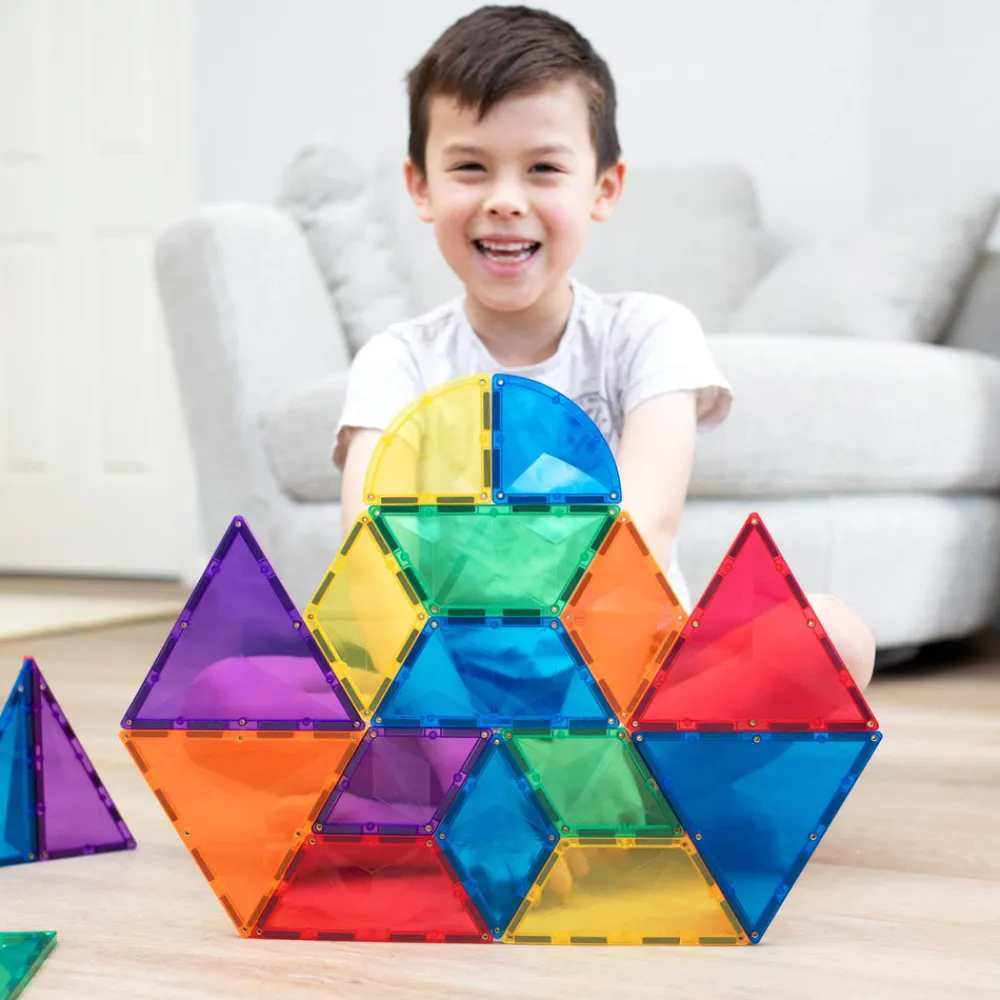 CONNETIX Expansion Pack - magnetsæt 36 dele - rainbow- Magnetlegesæt