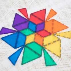 CONNETIX Expansion Pack - magnetsæt 36 dele - rainbow- Magnetlegesæt